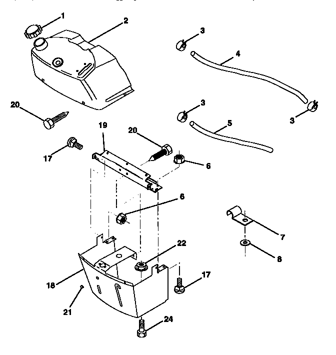 Craftsman 917252550 dash diagram