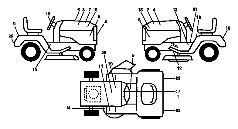 Craftsman 917250520 decals diagram
