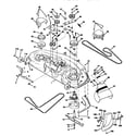 Craftsman 917250520 mower deck diagram