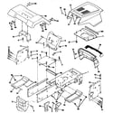 Craftsman 917252540 chassis and enclosures diagram
