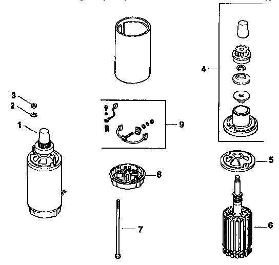 Craftsman 917250510 electrical starter diagram