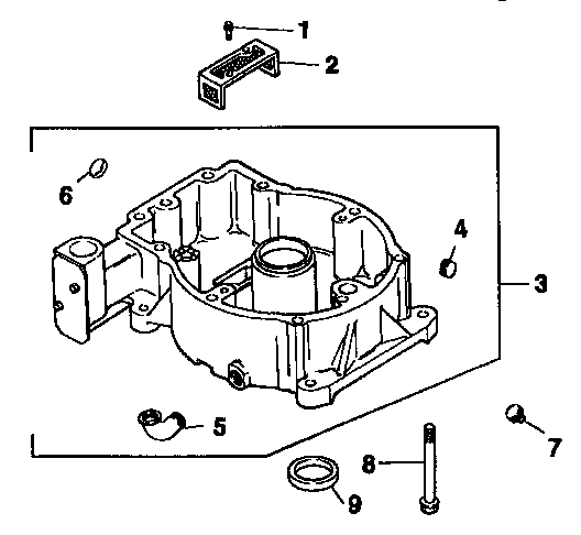 Craftsman 917250510 oil pan diagram