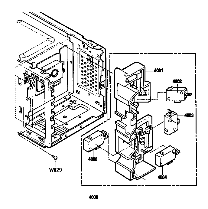 Kenmore 7218901391 latch board diagram