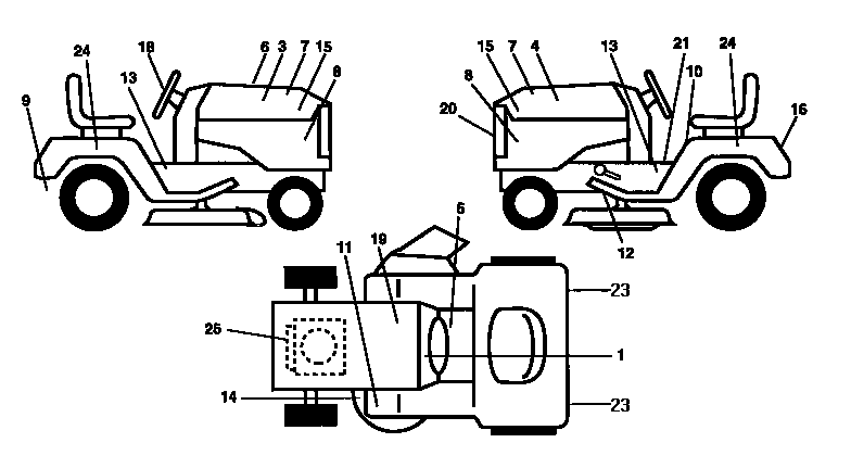 Craftsman 917250560 decals diagram