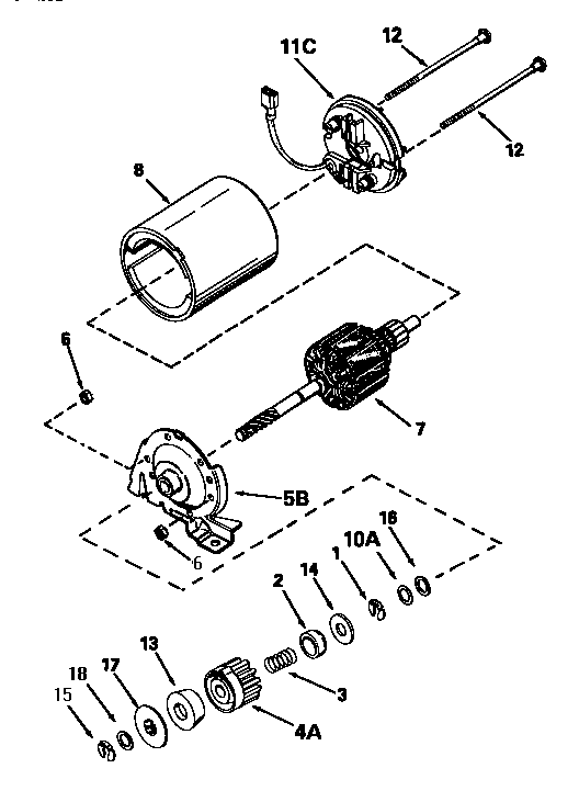 Craftsman 917377630 starter motor 35709 (71/143) diagram
