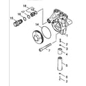 Karcher HD1050BX cylinder head diagram