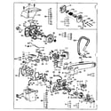 McCulloch TITAN 560 11-600166-00 powerhead assembly diagram