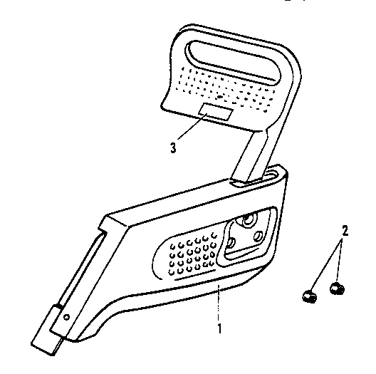 McCulloch TITAN 620 11-600167-00 chain brake assembly diagram