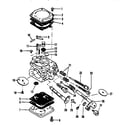 McCulloch TITAN 560 11-600166-00 carburetor assembly diagram