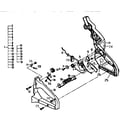 McCulloch SILVER EAGLE 3020 11-600498-09 rear handle diagram