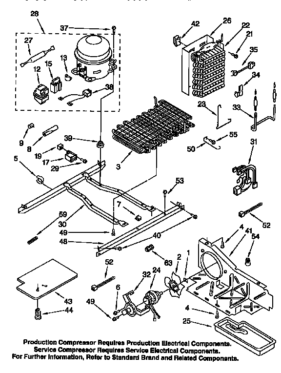 Kenmore 1069547622 unit diagram
