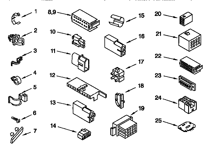 Kenmore 11092586400 wiring harness diagram