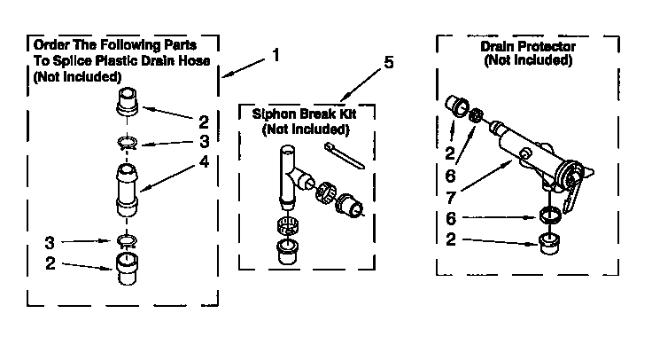 Kenmore 11092591420 water system diagram