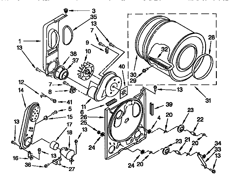 Kenmore 11097550120 bulkhead diagram