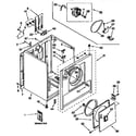 Kenmore 11096511120 cabinet diagram