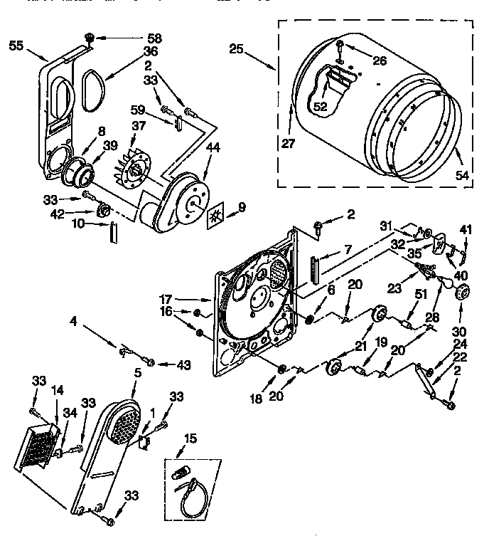 Kenmore 11096587210 bulkhead diagram
