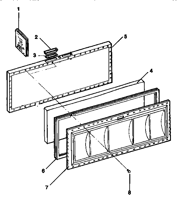 Kenmore 2539153110 lid diagram