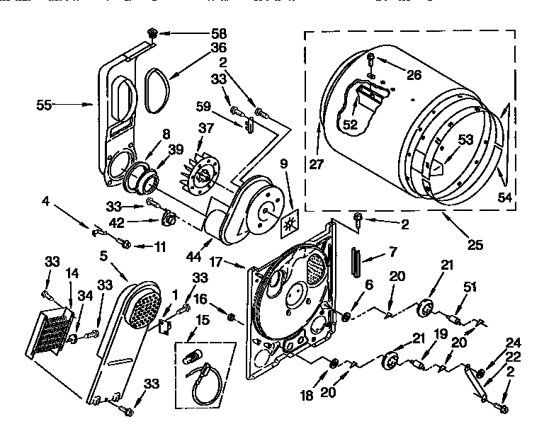 Kenmore 11096574820 bulkhead diagram