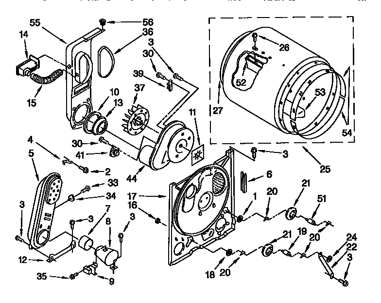 Kenmore 11097580120 bulkhead diagram