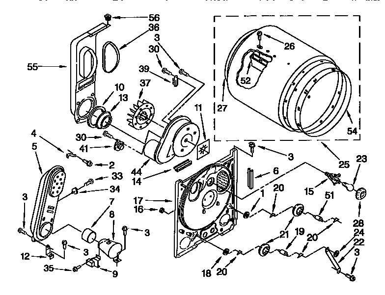 Kenmore 11097566400 bulkhead diagram