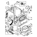 Kenmore 11097561220 cabinet diagram