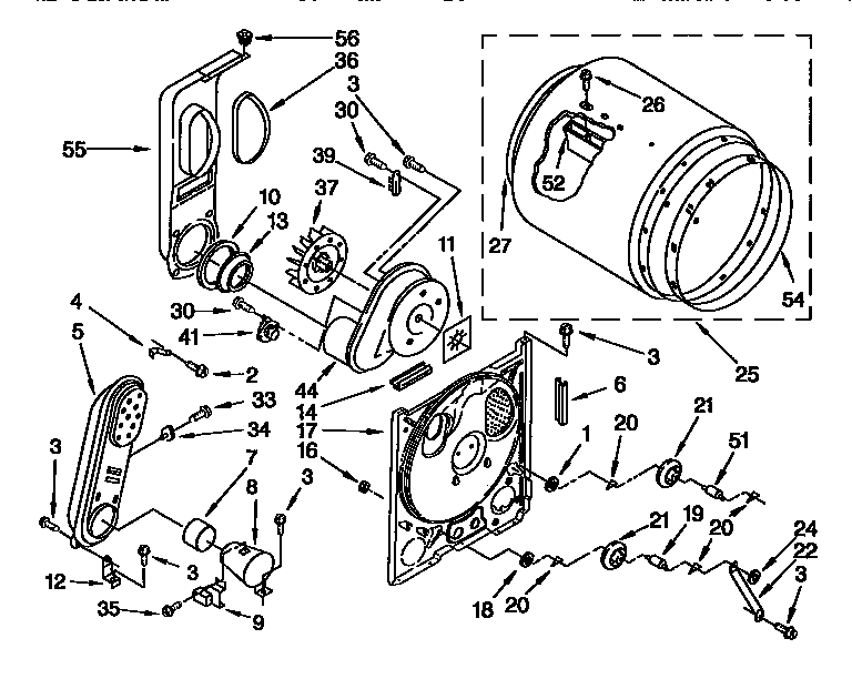 Kenmore 11097578120 bulkhead diagram