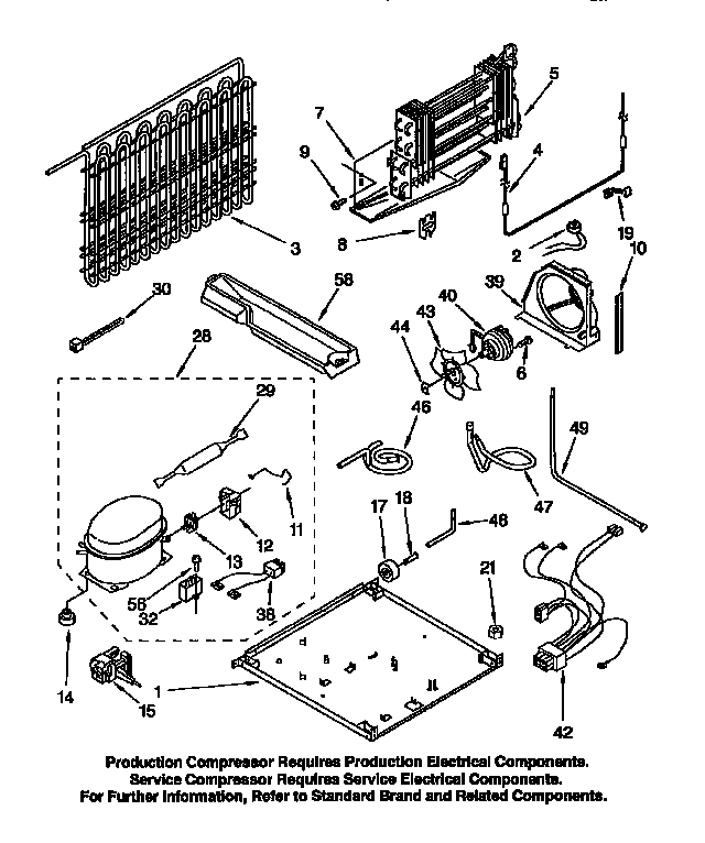 Kenmore 1069650680 unit diagram