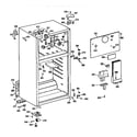 Kenmore 3639644214 cabinet diagram