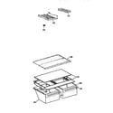 Kenmore 3639644214 shelf diagram