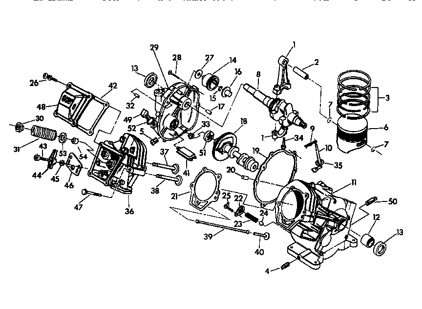 Generac 9585-2 g-190 engine diagram