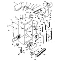 Frigidaire FRT22RHAD1 cabinet parts diagram