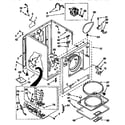 Kenmore 11097587410 cabinet diagram