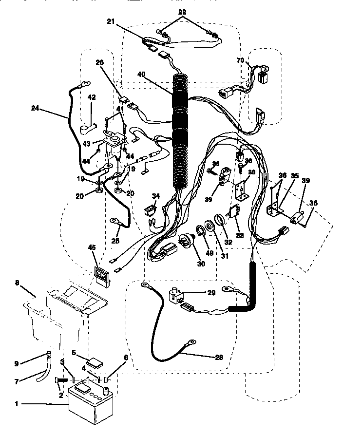 Craftsman 917252541 electrical diagram