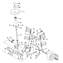 Craftsman 917252541 steering assembly diagram