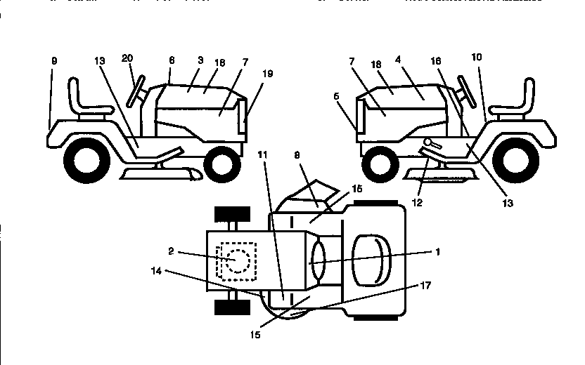 Craftsman 917252541 decals diagram
