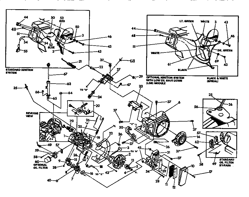 Craftsman 580751780 engine diagram