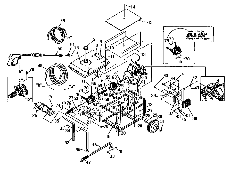Craftsman 580751780 high pressure washer diagram