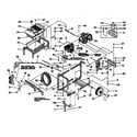 Craftsman 580742800 main frame diagram