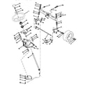 Craftsman 917250551 steering assembly diagram