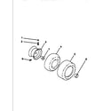 Craftsman 917250551 wheels and tires diagram