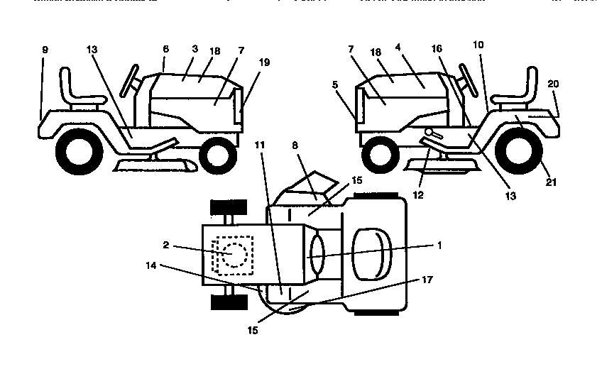 Craftsman 917252521 decals diagram