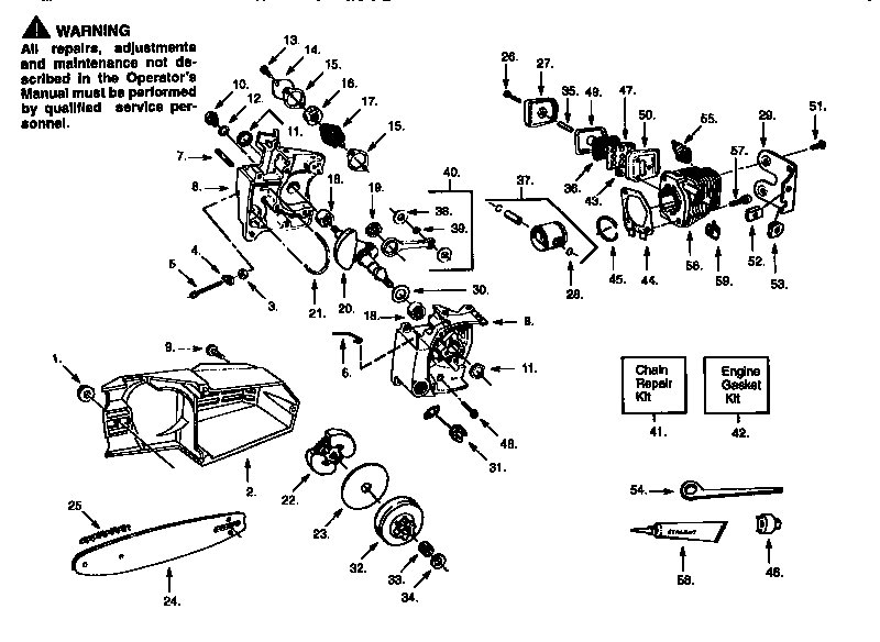 Craftsman 358356230 engine diagram