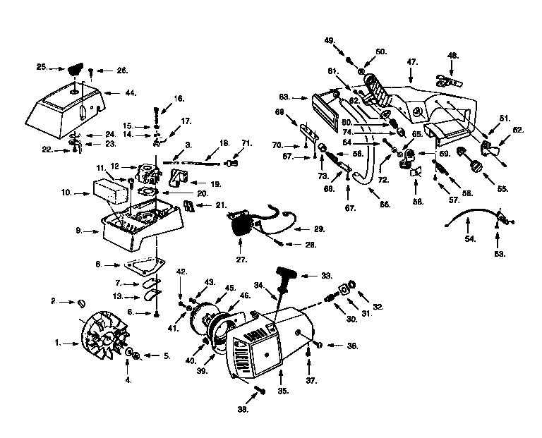 Craftsman 358356230 engine diagram