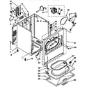 Kenmore 11096575100 cabinet diagram