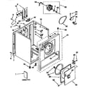 Kenmore 11096512200 cabinet diagram
