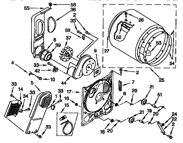 Kenmore 11096562200 bulkhead diagram