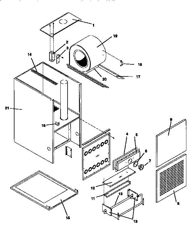 ICP NCC5075BFB2 non-functional replacement diagram