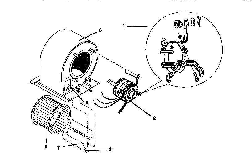 ICP NPHAD60N1K3 blower - all models diagram