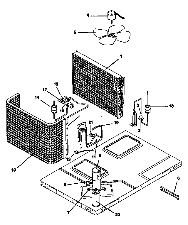 ICP NPHAD60N1K3 functional - 3.5 thru 5 ton diagram