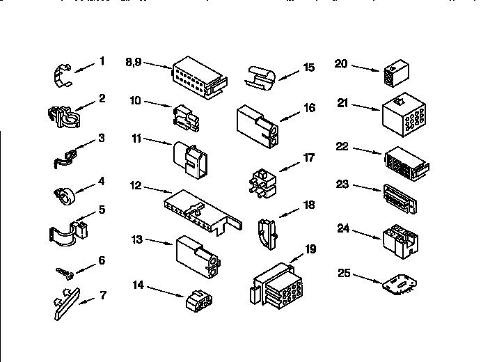Kenmore 11091521200 wiring harness diagram